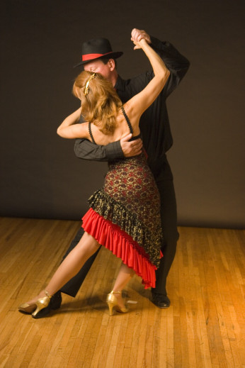 dance silhouette icon